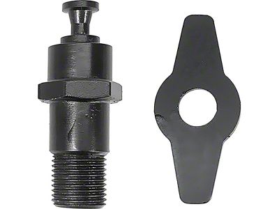 Front Drum Brake Anchor Bolt Pin with Butterfly Guide Plate (65-70 Biscayne, Caprice, Impala)