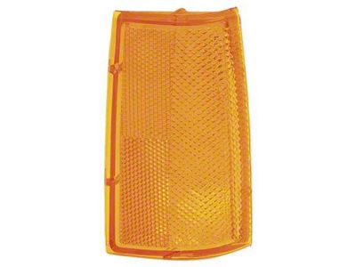 Front Side Marker Lens; Amber; Passenger Side (81-85 Caprice, Impala)