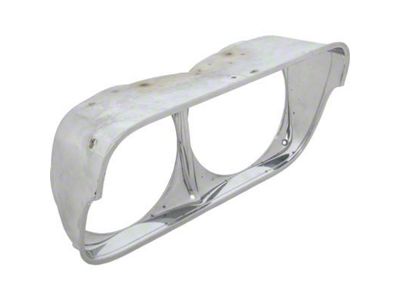 Headlight Bezel; Driver Side (1968 Biscayne, Caprice, Impala)