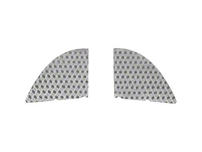 Instrument Cluster Dash End Corner Inserts (1963 Impala Super Sport)