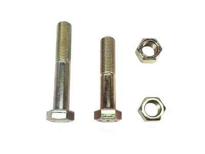 Non-Disc Brake Backing Plate Spindle Steering Arm Knuckle Bolt Set (65-70 Biscayne, Caprice, Impala)