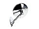 Outside Door Mirror with Hardware; Driver and Passenger Side (61-62 Biscayne, Impala)