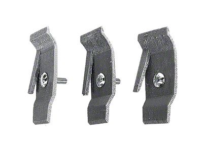 Rear Corner Cove Molding Clip Set (1965 Impala Super Sport)