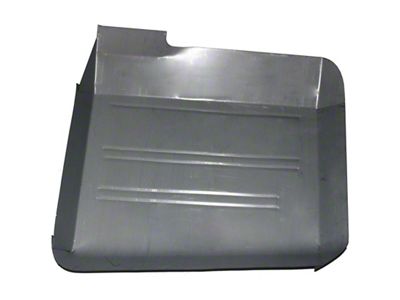 Rear Floor Pan; Driver Side (1958 Biscayne, Del Ray)