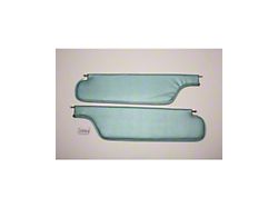 Sun Visors; Turquoise (1965 Impala Convertible)