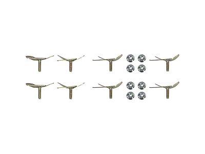 Upper Spear Molding Clips (1960 Impala 2-Door Hardtop, 2-Door Sedan, Convertible)