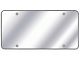License Plate Backing Cover - Plain - Stainless Steel