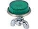License Plate Bolt & Wing Nut W/ Green Reflector