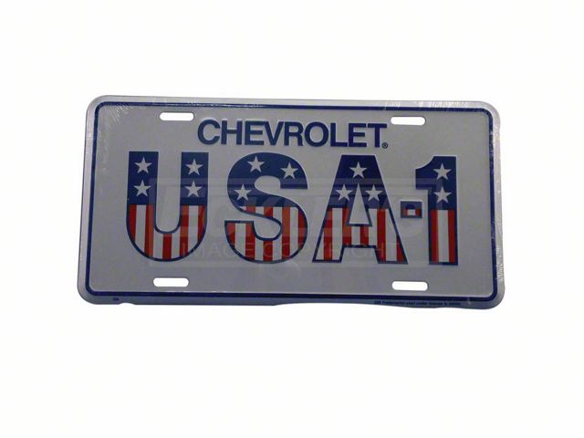 License Plate,Chevrolet,USA-1