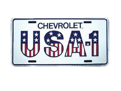 License Plate,Chevrolet,USA-1