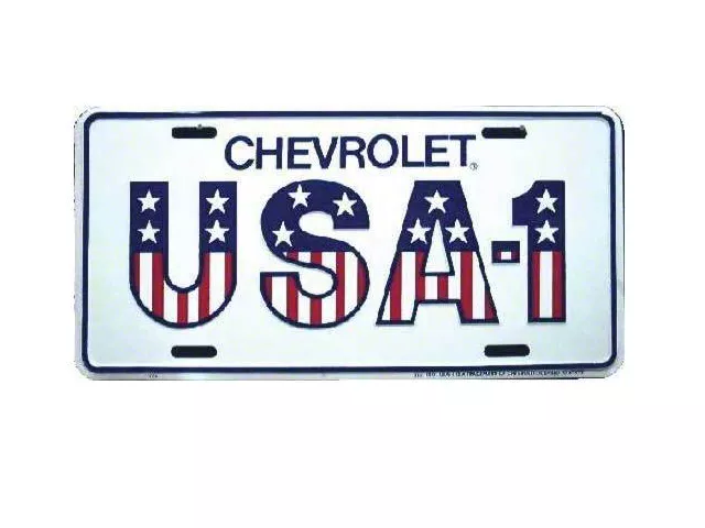 License Plate,Chevrolet,USA-1