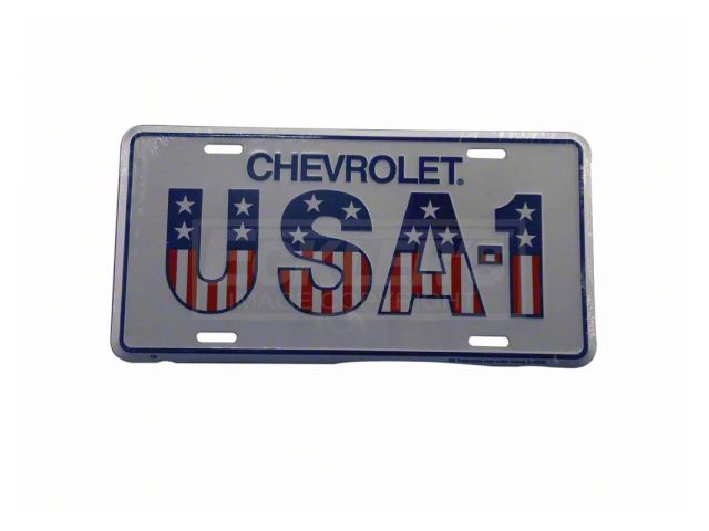 License Plate,Chevrolet,USA-1