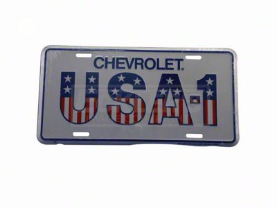 License Plate,Chevrolet,USA-1