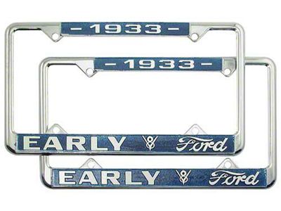 License Plate Frame - 1933 Ford