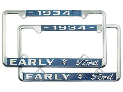 License Plate Frame - 1934 Ford