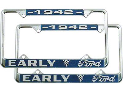 License Plate Frame - 1942 Ford