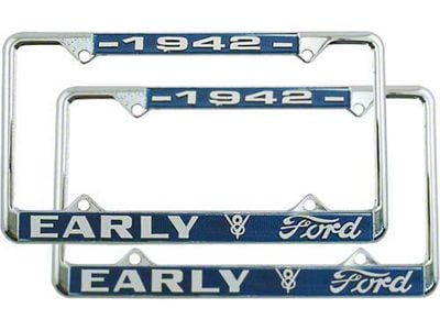 License Plate Frame - 1942 Ford