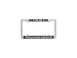 License Plate Frame, 1961 Thunderbird