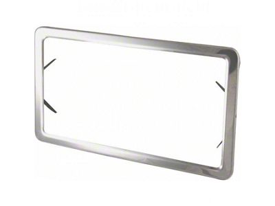 License Plate Frame,Stainless Steel