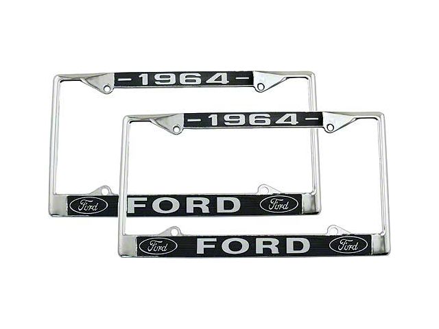 1964 Ford License Plate Frame