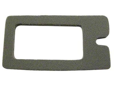 License Plate Light Lens Gasket (Fits all Ford body styles except station wagon and Ranchero)