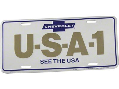 License Plate Frame; See The USA (Universal; Some Adaptation May Be Required)