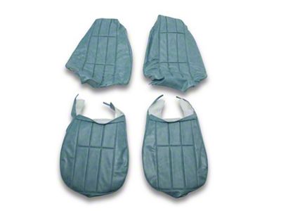 Covers,Front Buckets,LT,Light Blue,1977