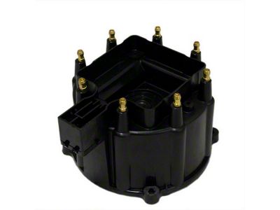 Liland Global Distributor Cap; Black; Brass Contact (85-86 5.0L Camaro)