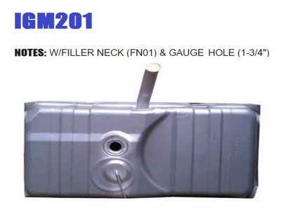 Liland Global Fuel Tank with Filler Neck; 1.75-Inch Gauge Hole (78-81 Camaro)