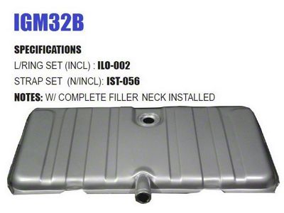 Liland Global Fuel Tank with Filler Neck (1969 Camaro)