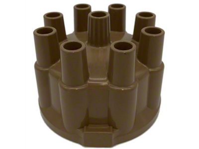 Liland Global Distributor Cap; Tan; Brass Contact; N (55-62 V8 Corvette C1)