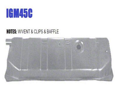 Liland Global Fuel Tank with Vent Tube and Baffle (Late 61-62 Corvette C1)