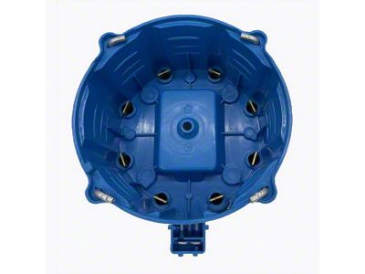 Liland Global Distributor Cap; Blue; Brass Contact (74-92 V8 Firebird)