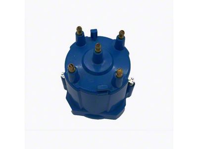 Liland Global Distributor Cap; Blue; Brass Contact (82-84 2.5L Firebird)