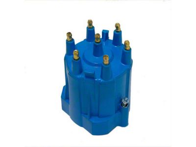 Liland Global Distributor Cap; Blue; Brass Contact (82-84 2.8L Firebird)