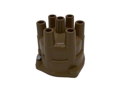 Liland Global Distributor Cap; Tan; Brass Contact (67-74 230/250 I6 Firebird)