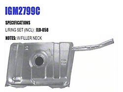 Liland Global Fuel Tank with Filler Neck (93-97 Firebird)