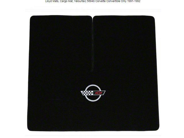 Lloyd Mats, Cargo Mat, Velourtex 56451 Corvette Convertible Only 1991-1994