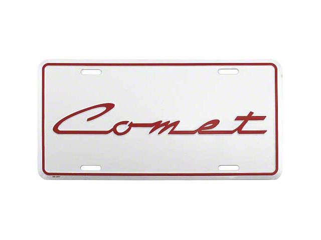 Logo License Plate - Comet