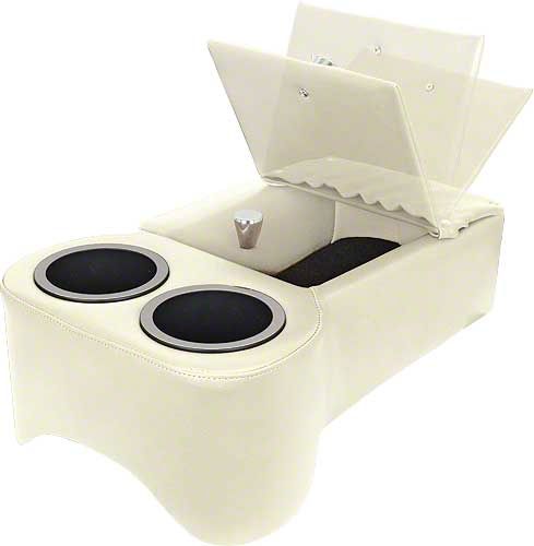 Ecklers Low-Rider Floor Console - White (60-61 Country Sedan; 60-61 ...