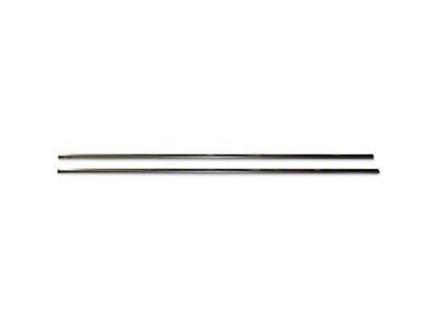 Lower Door Panel Retainer, Stainless, Galaxie, 1959