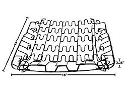 Lower Seat Cushion Springs - Right Or Left (66-77 Bronco)