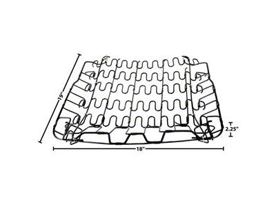 OPR Lower Seat Cushion Springs - Right Or Left