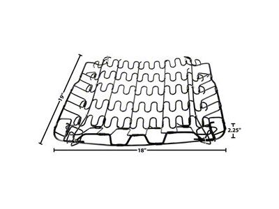Lower Seat Cushion Springs - Right Or Left