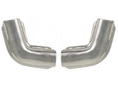 Lower Windshield Corner Mouldings/ 77-79 F150-f350