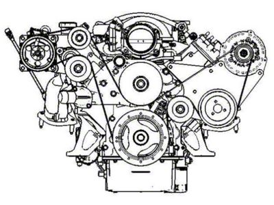 LS Engine Air Conditioning Bracket Kit, Camaro Or GTO, Pre-2013