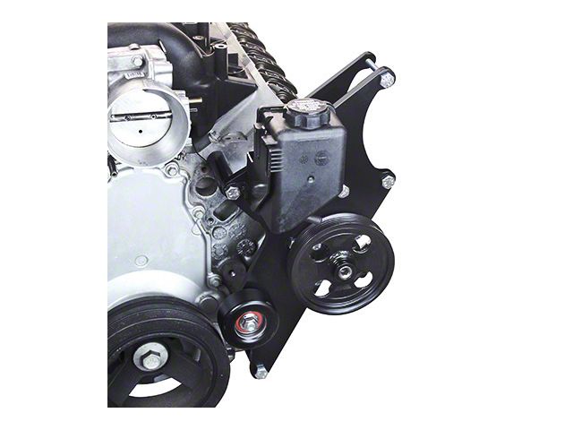 LS Front Accessory Alternator and Power Steering Drive With Pump and Reservoir Bracket Kit