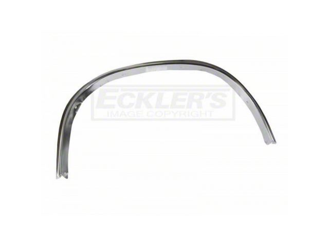 Rear Wheel Opening Molding, Full Style, Left, 78-83