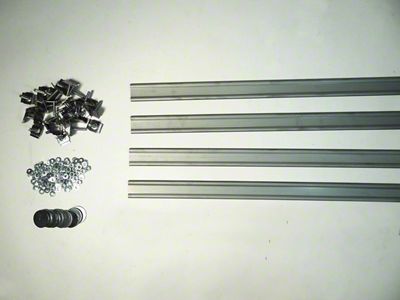 MAR-K Bed Strips with Hidden Fasteners; Steel (28-31 Model A)