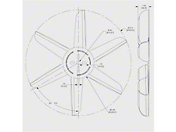 Maradyne Texas Twister Engine Driven Fan Blade; 14-Inch 